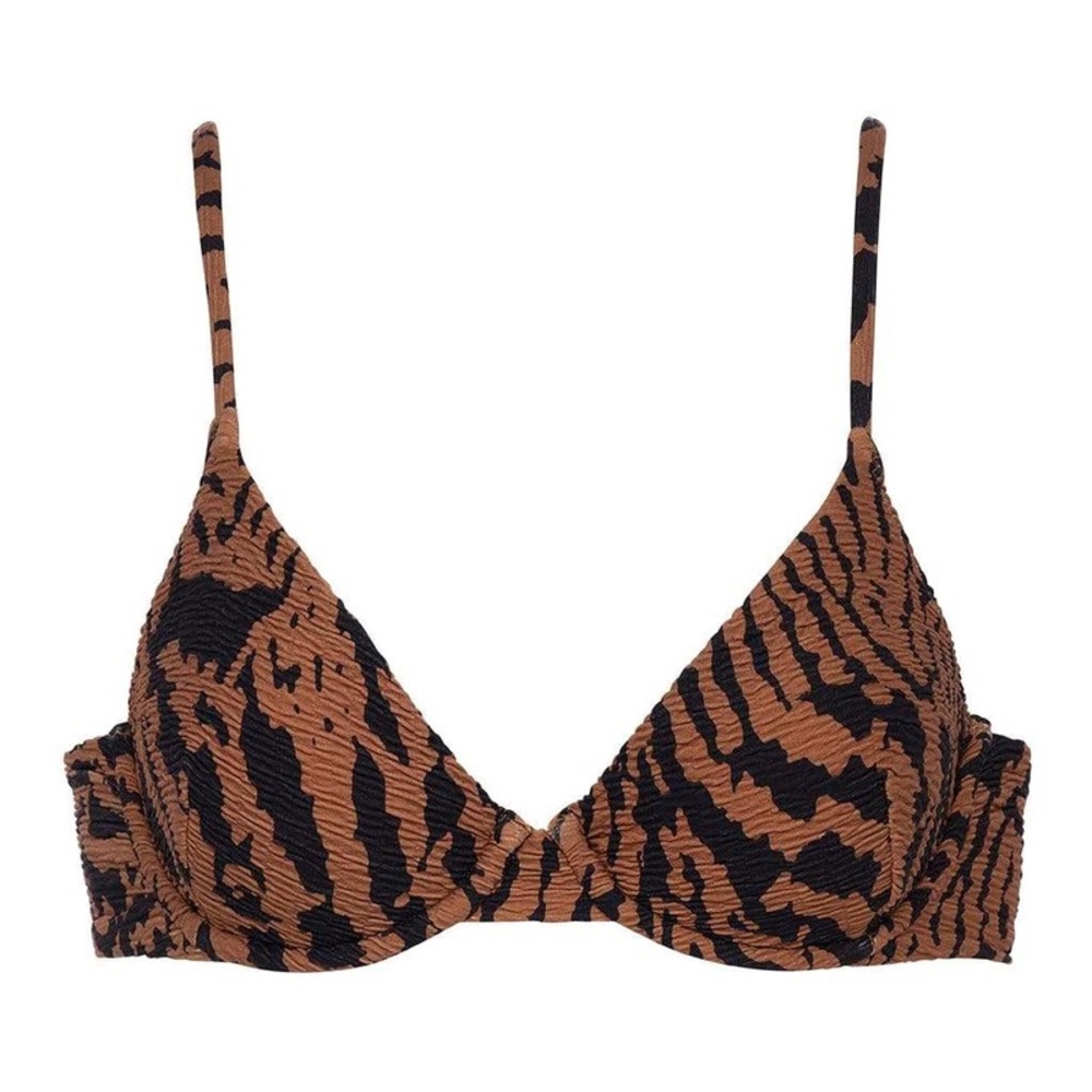 Tigre Micro Scrunch Dainty Bikini Top